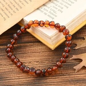 Amber Gemstone Bracelet